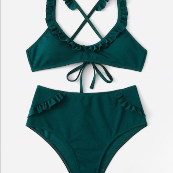 Beach Calling High Waisted Bikini Set - Picture 4 of 4